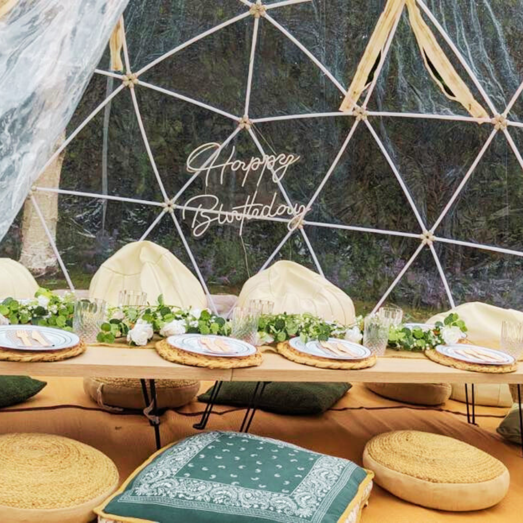 Celebration Igloo perfect for back garden birthday parties