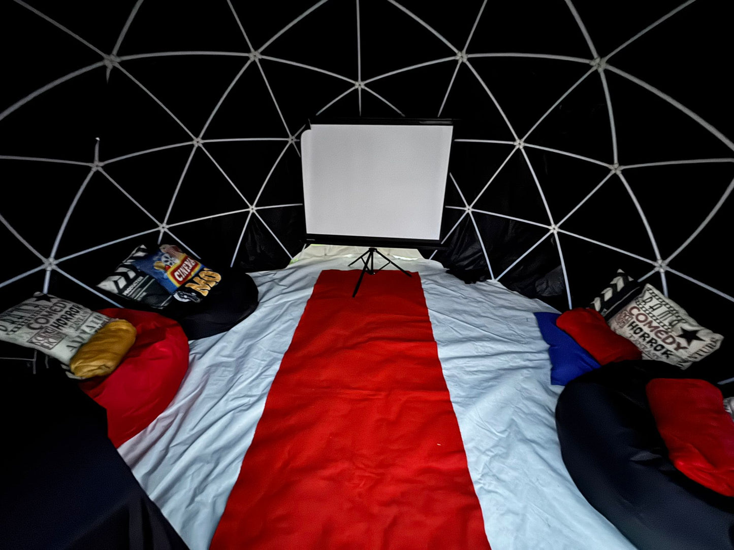 Back Garden Movie Night Igloo