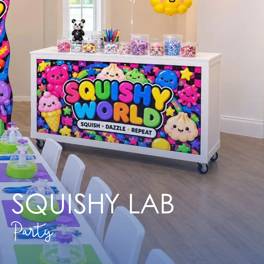 SQUISHY PARTY WITH SQUISHY LAB