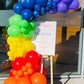 Welcome Signs with Balloons