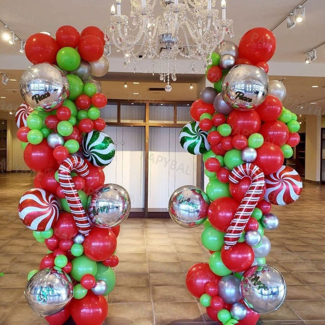 Christmas Balloon Garlands